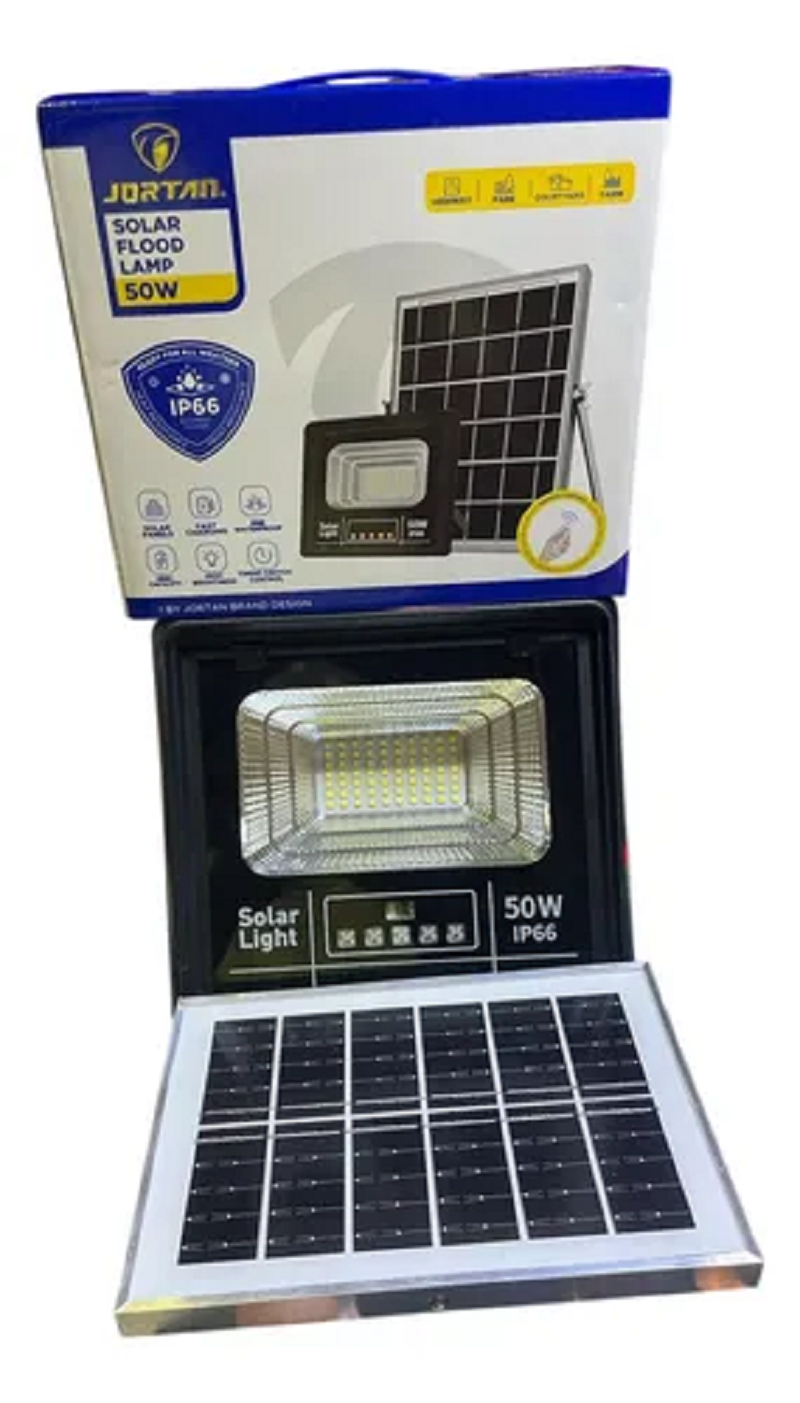 Reflector Led Panel Carga Solar 50w